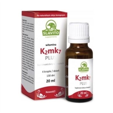 SLAVITO Witamina K2mk7 plus 20 ml