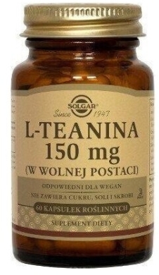 SOLGAR L-Teanina 150 mg  60 kapsułek