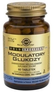 SOLGAR Modulatory Glukozy 60 kapsułek