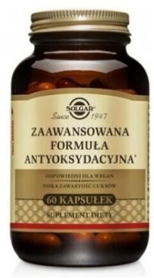 SOLGAR Zaawansowana Formuła Antyoksydacyjna 60 kapsułek