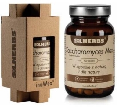 SOLHERBS Saccharomyces Max 120 tabletek