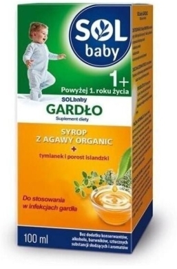 SOLbaby Gardło Syrop 100 ml
