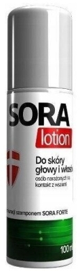SORA Lotion skóra głowy, włosy 100 ml