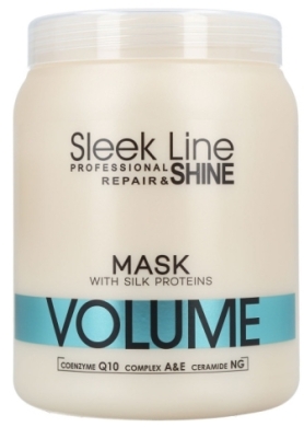 STAPIZ Maska do włosów Sleek Line Volume 1000 ml