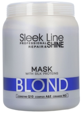 STAPIZ Sleek Line Blond Maska do włosów blond i siwych 1000 ml