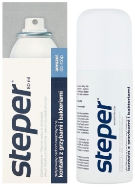 STEPER Aerozol do stóp 80 ml