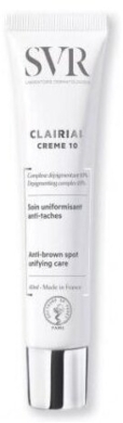 SVR CLAIRIAL 10 Krem na przebarwienia 40 ml