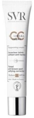 SVR CLAIRIAL CC SPF50 MEDIUM Krem CC na przebarwienia z SPF50 średni 40ml