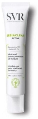 SVR SEBIACLEAR ACTIVE Krem przeciw trądzikowy 40 ml