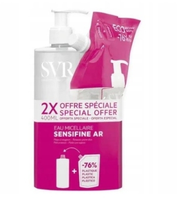 SVR SENSIFINE Do demakijażu 400ml + refill 400ml