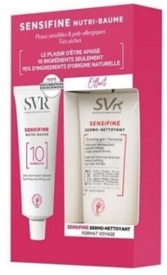 SVR SENSIFINE Zestaw NUTRI-BAUME + DERMO-NETTOYANT