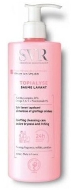 SVR TOPIALYSE BAUME LAVANT Odżywczy balsam do mycia 400 ml