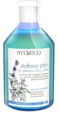 SYLVECO Ziołowy płyn do  płukania jamy ustnej 500 ml