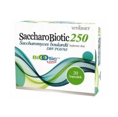 SaccharoBiotic250 20 kapsułek