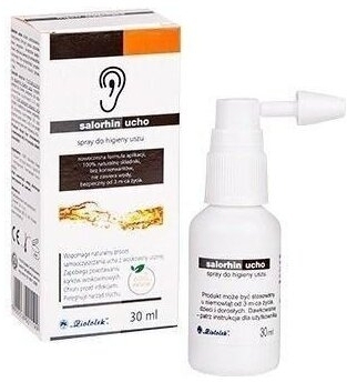 Salorhin Ucho spray do higieny uszu 30 ml