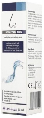 Salorhin roztwór nawilżający do nosa 30 ml