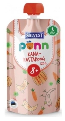Salvest Ponn Bio Kurczak z makaronem 120g (Data ważności 14.02.2024)