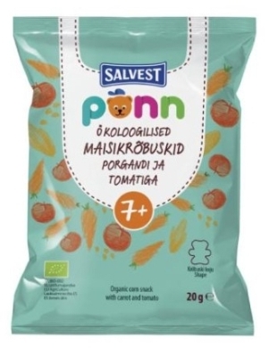 Salvest Ponn Bio chrupki pomidorowe 20 g