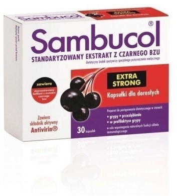 Sambucol Extra Strong 30 kapsułek