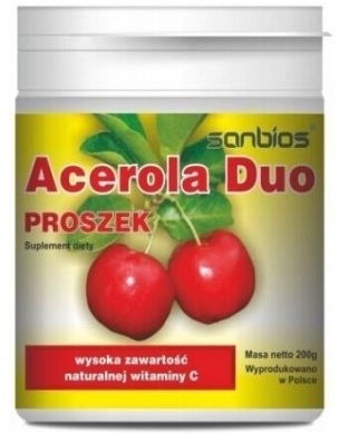 Sanbios Acerola Duo proszek 200 g