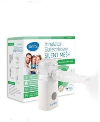 Sanity SILENT MESH Inhalator siateczkowy 