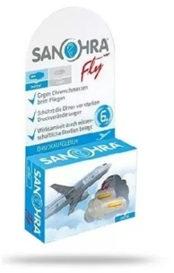 Sanohra Fly ochrona dla uszu Mittel 2 sztuki