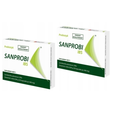 Sanprobi IBS 20 kapsułek Wielopak x2
