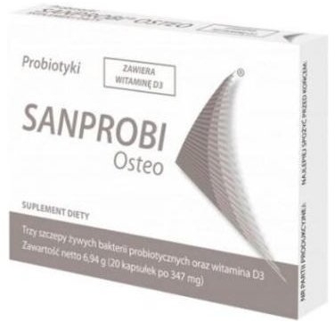 Sanprobi Osteo 20 kapsułek 