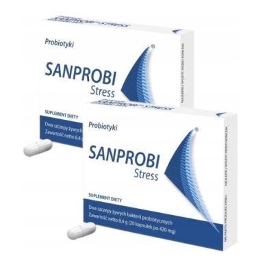 Sanprobi Stress 20 kapsułek Wielopak x2