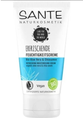 Sante Nawilżający krem do twarzy aloes i nasiona chia 50 ml
