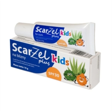Scarżel Plus Kids na blizny SPF 30+ 19 g