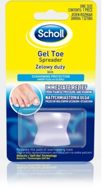 Scholl Klin do stóp międzypalcowy żelowy na halluksy 1 szt.