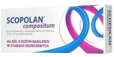 Scopolan compositum 10 tabletek