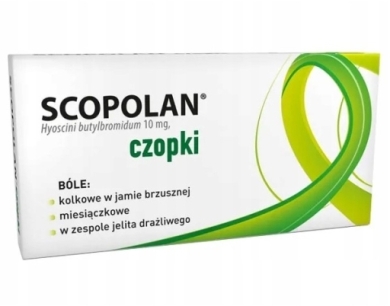 Scopolan czopki doodbytnicze 10 mg 6 czopków