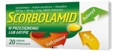 Scorbolamid 20 tabletek