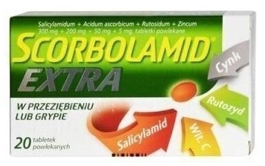 Scorbolamid EXTRA 20 tabletek