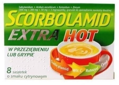 Scorbolamid EXTRA Hot 8 saszetek