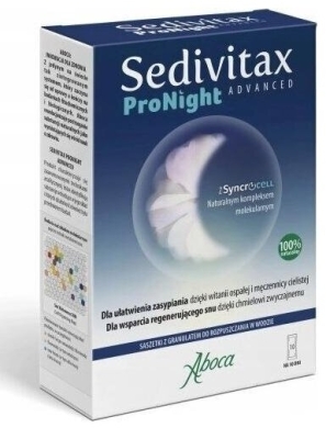 Sedivitax ProNight Advanced Proszek 10 saszetek
