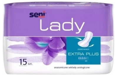 Seni Lady Extra Plus Wkładki Urologiczne 15 sztuk*