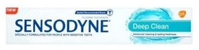 Sensodyne Deep Clean Pasta do zębów z fluorkiem 75 ml