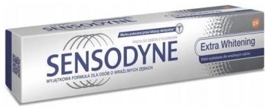 Sensodyne Extra Whitening Pasta Do Zębów z Fluorkiem 75ml
