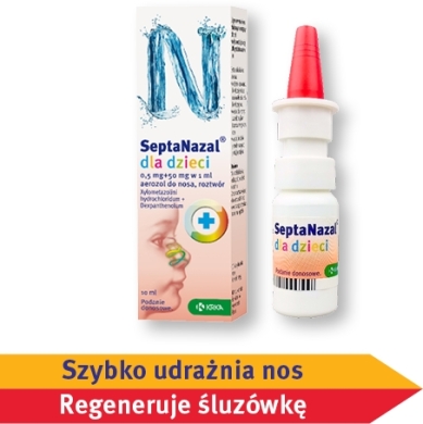 Septanazal dla dzieci aerozol do nosa 10 ml