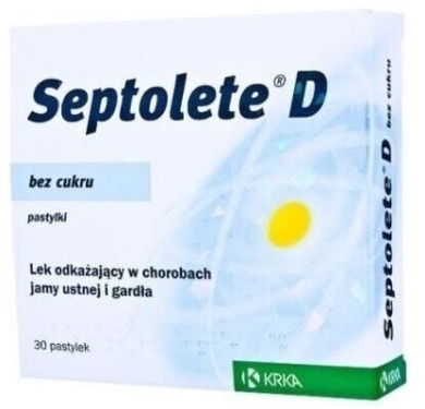 Septolete D 30 pastylek