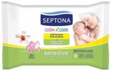 Septona Baby Sensitive Chusteczki dla dzieci 20 sztuk