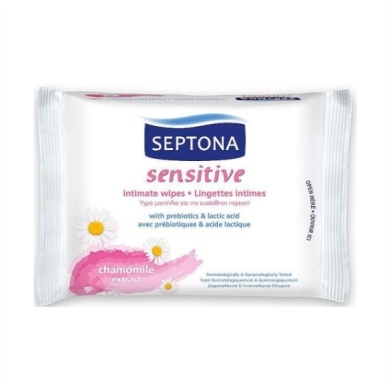 Septona chusteczki do higieny intymnej 15 sztuk