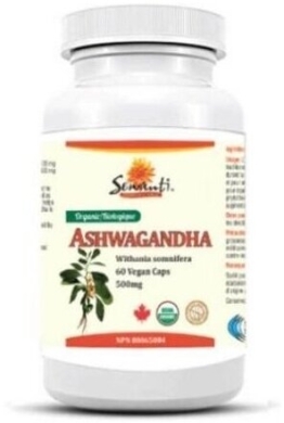 Sewanti organic ashwagandha 60 kapsułek