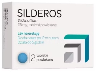 Silderos 25 mg 2 tabletki