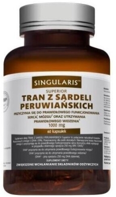 Singularis TRAN Z SARDELI Superior 60 kapsułek