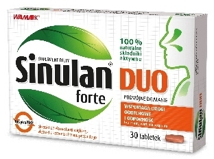 Sinulan Duo Forte 30 tabletek