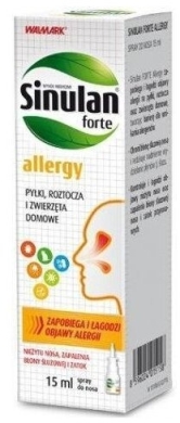 Sinulan Forte Allergy spray do nosa 15 ml